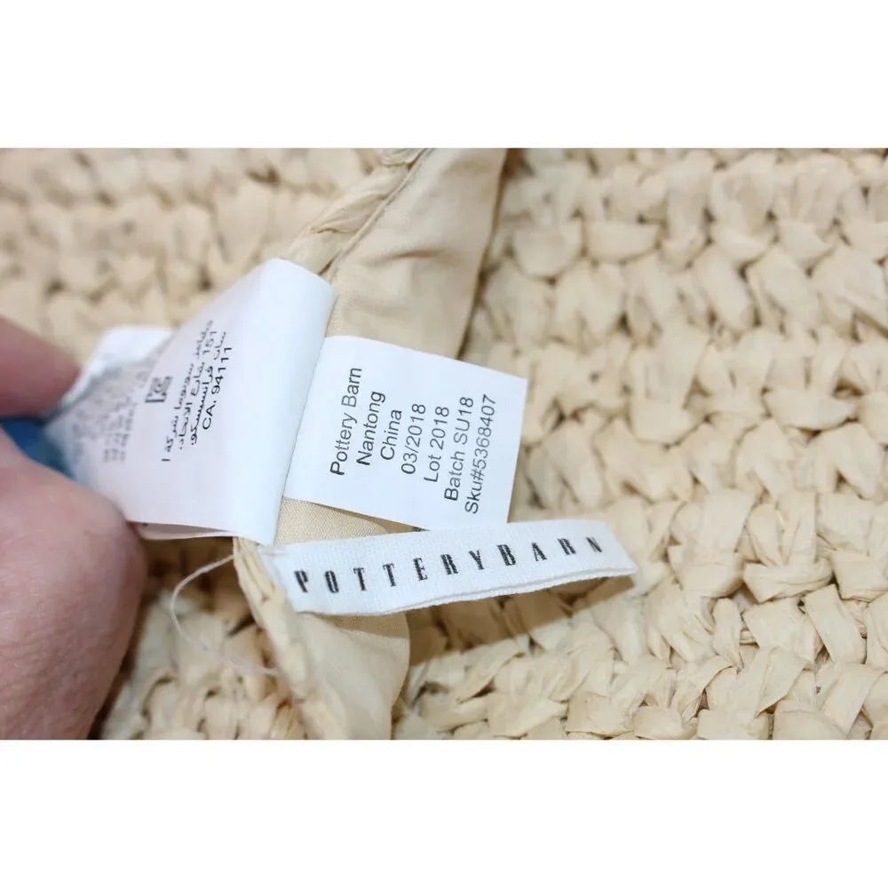 NWT Soft Pottery Barn Naturally Made of Paper 